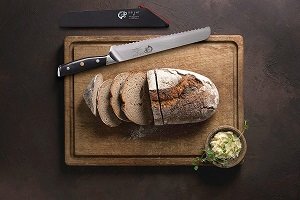 Damast Brotmesser