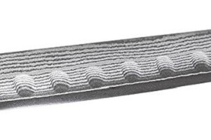 Schinkenmesser mit Kullenschliff